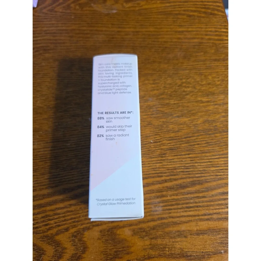 JOAH Crystal Glow Primedation Peptide-Infused Foundation MN060 Medium/Neutral